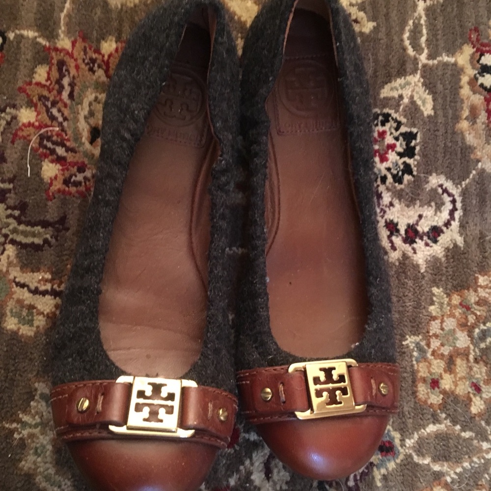 Tory Burch flats size 7.5 NWOT